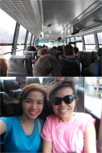 bus trip to Apo Island